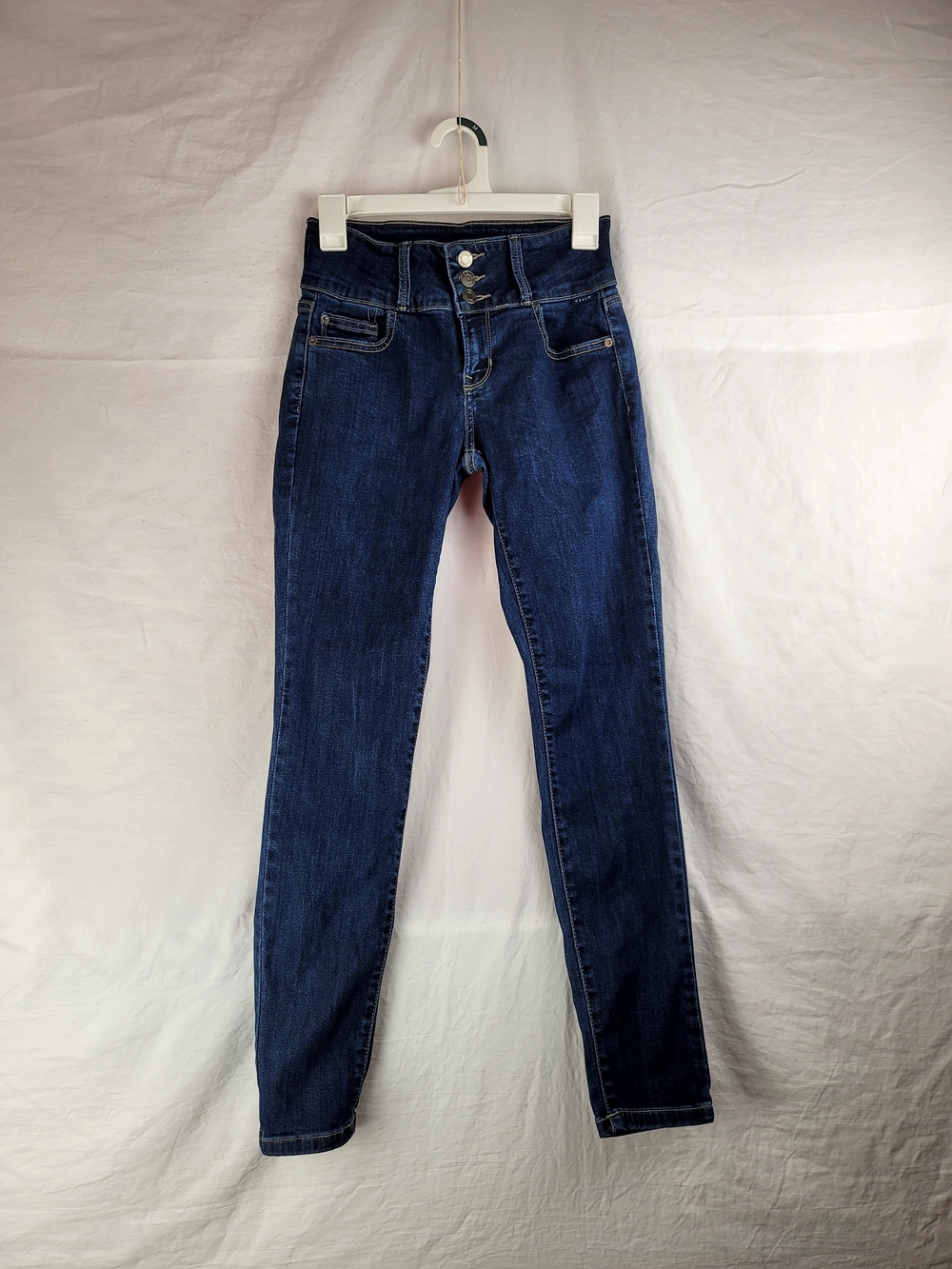 Cello Dark Blue High-Waist Skinny Jeans